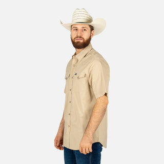 Camisa Kimes Ranch Rio Light Khaki Caballero