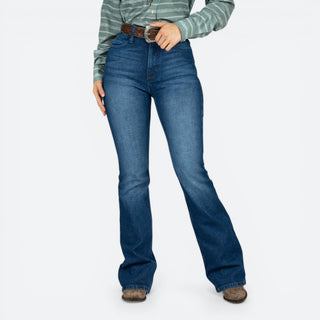 Jeans Wrangler Flare Dama
