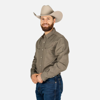 Camisa Kimes Ranch Bafeert Army Green Caballero
