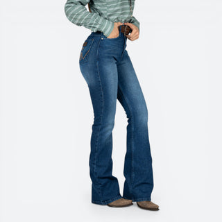 Jeans Wrangler Flare Dama