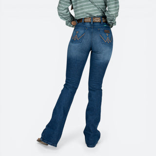 Jeans Wrangler Flare Dama