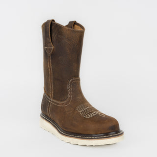 Bota Padilla GA252 Crazy Tabaco Casco Termoplástico Caballero