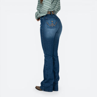 Jeans Wrangler Flare Dama