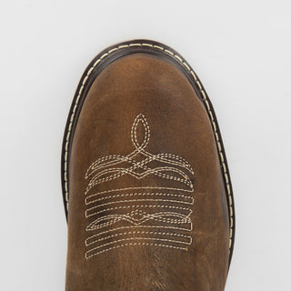 Bota Padilla GA252 Crazy Tabaco Casco Termoplástico Caballero