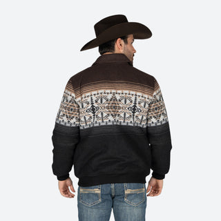 Chamarra Panhandle Aztec Brown Caballero