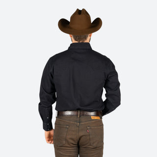 Camisa Rock & Roll Denim Cráneo Black Caballero
