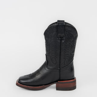 Bota El Canelo Criollito Caisson Negro Niño