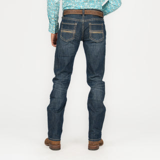 Jeans Rock & Roll Denim Revolver Slim Fit Dark Caballero