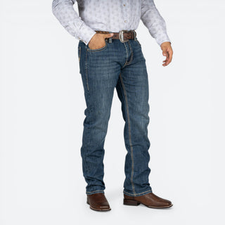Jeans Rock & Roll Denim Revolver Straight Boot Caballero