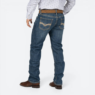 Jeans Rock & Roll Denim Revolver Straight Boot Caballero