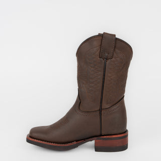 Bota El Canelo Criollito Crazy Horse Madera Niño