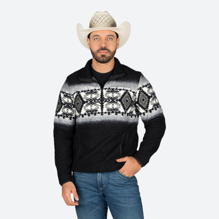 Suéter Panhandle Aztec Black Caballero