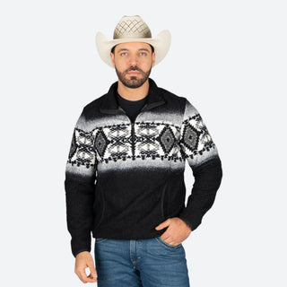 Suéter Panhandle Aztec Black Caballero