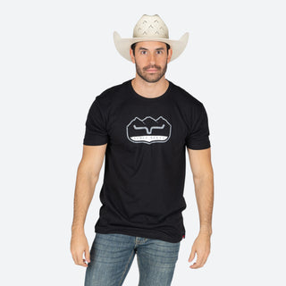 Playera Kimes Ranch Banquet Black Caballero