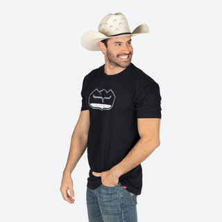 Playera Kimes Ranch Banquet Black Caballero