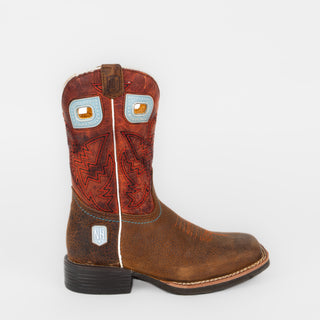Bota Nokota Thor 18 Bisonte Miel Cuarzo Orange Niño