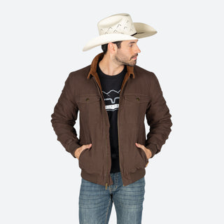 Chamarra Panhandle Dark Brown Caballero