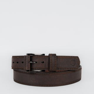 Cinturón Martelli Piel Choco Bul Caballero