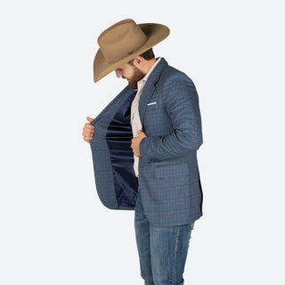 Saco Vaquero Rock & Roll Denim Blue Caballero