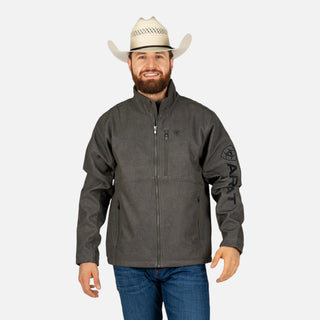 Chamarra Ariat Logo Softshell Beluga Caballero