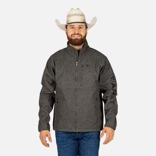 Chamarra Ariat Logo Softshell Beluga Caballero