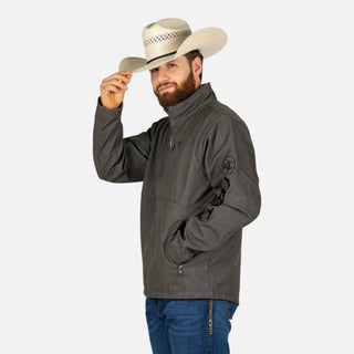 Chamarra Ariat Logo Softshell Beluga Caballero