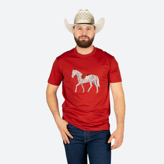 Playera Platini Caballo Red Caballero