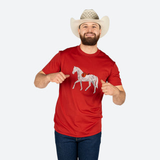 Playera Platini Caballo Red Caballero