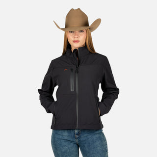 Chamarra Denver Softshell Black Dama