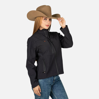 Chamarra Denver Softshell Black Dama