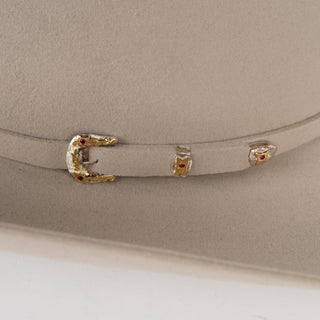 Texana Stetson El Patrón 30X Silverbelly Copa Alta