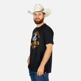 Playera Kimes Ranch Break Through Black Caballero