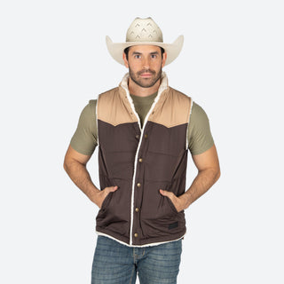 Chaleco Rock & Roll Darck Brown Caballero
