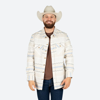 Sobrecamisa Panhandle Aztec Natural Caballero