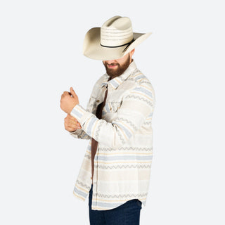 Sobrecamisa Panhandle Aztec Natural Caballero