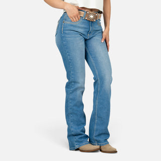 Jeans Wrangler High Rise Cintura Alta Dama