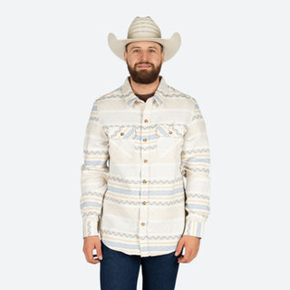 Sobrecamisa Panhandle Aztec Natural Caballero
