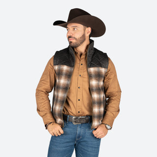 Chaleco Panhandle Darck Brown Caballero