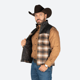 Chaleco Panhandle Darck Brown Caballero