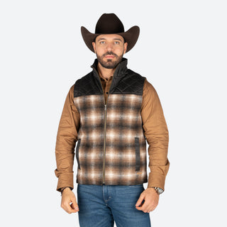Chaleco Panhandle Darck Brown Caballero