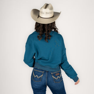 Suéter Kimes Ranch Colfax Crew Mid Dama