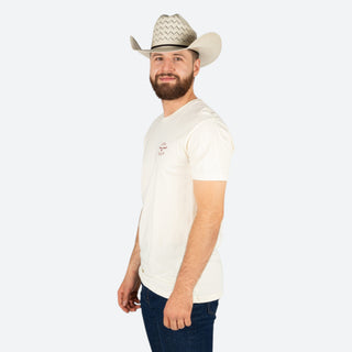 Playera Kimes Ranch Flying High Natural Caballero