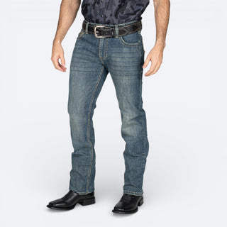 Jeans Rock & Roll Denim Revolver Straight Medium Vintage Caballero