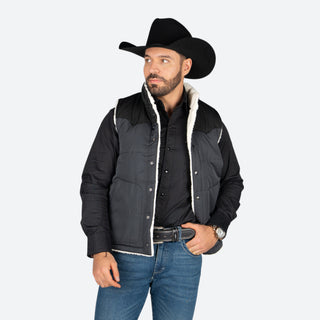 Chaleco Rock & Roll Charcoal Black Caballero