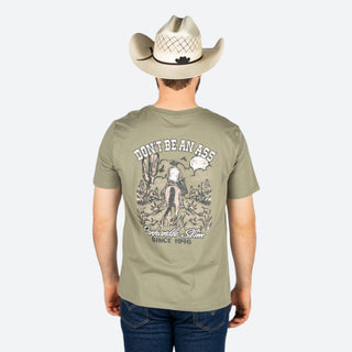 Playera Panhandle Hunter Green Caballero