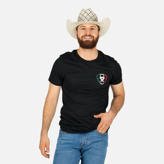 Playera Ariat Buckin Baqueno Black Caballero
