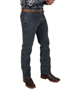 Jeans Wrangler Gris Silver Edition Caballero