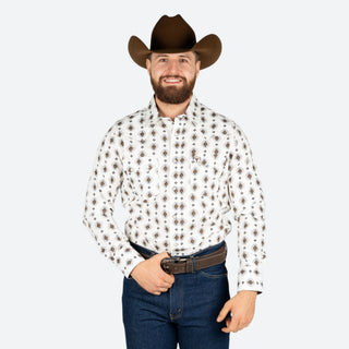 Camisa Platini Rombos Aztec Caballero