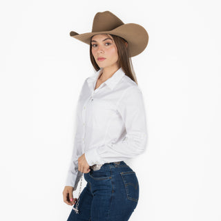 Camisa Ariat Venttek White Dama
