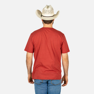 Playera Wrangler Jinete Red Caballero